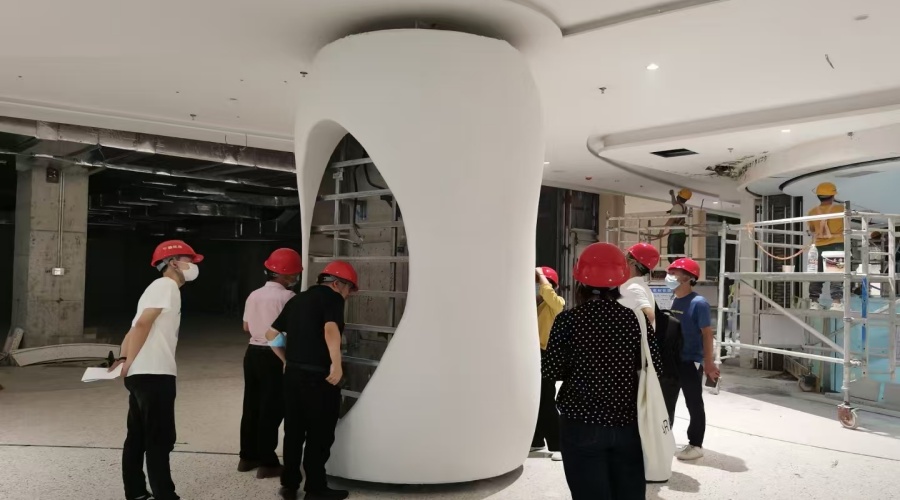 泰富廣場,當初選擇飾紀上品GRG包柱的原因是什么?