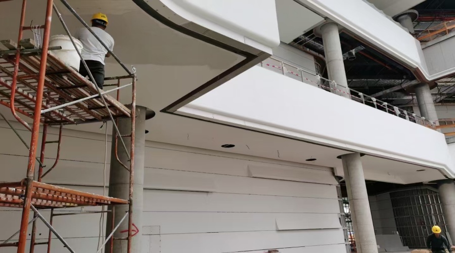 東升集團佛山容桂商廈采購飾紀(jì)上品GRG構(gòu)件項目