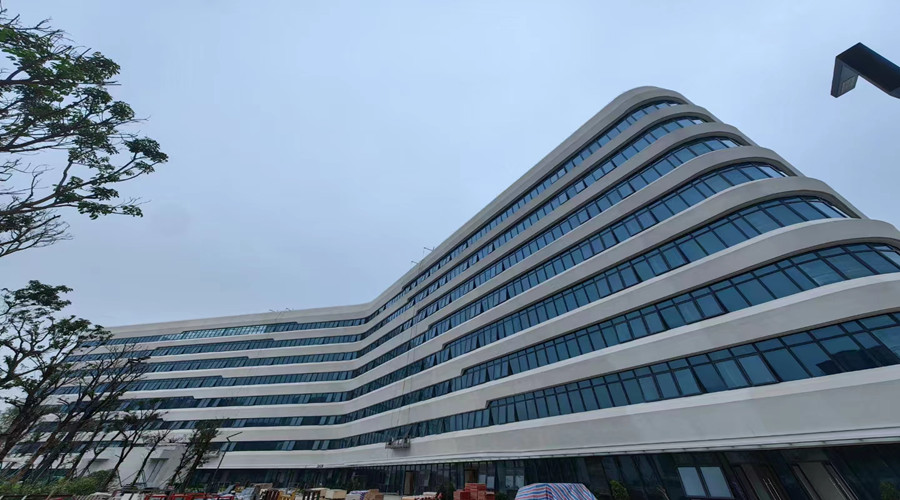 GRC構件應用案例：廣清產業園蝶泉生物研發生產基地