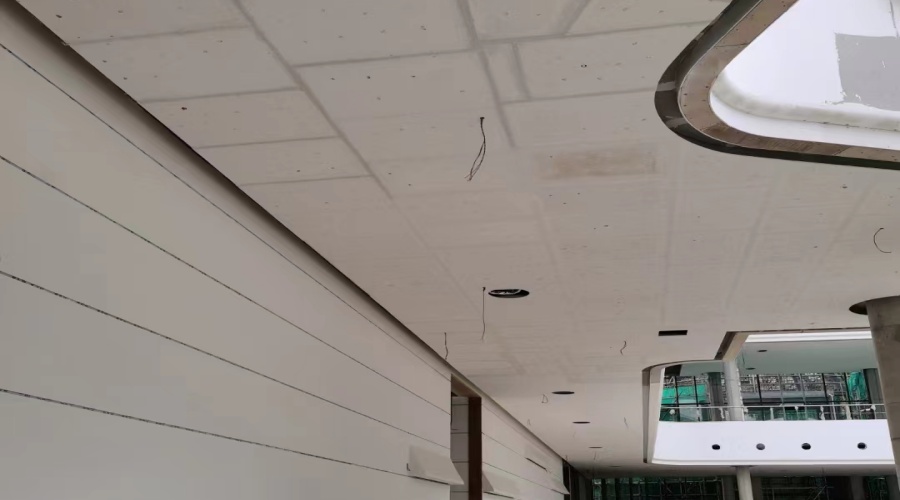 飾紀上品商場專用GRG吊頂成功走進廣州南沙萬達廣場