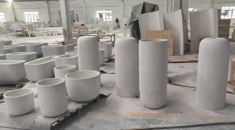 飾紀上品GRC廠家-北京GRC花缽花箱的工程案例