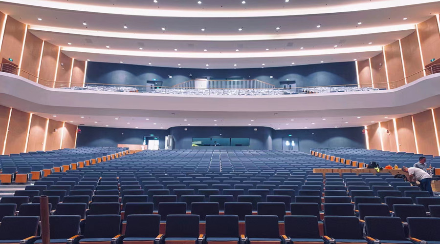 深圳光明高中園演藝中心GRG構件項目順利竣工