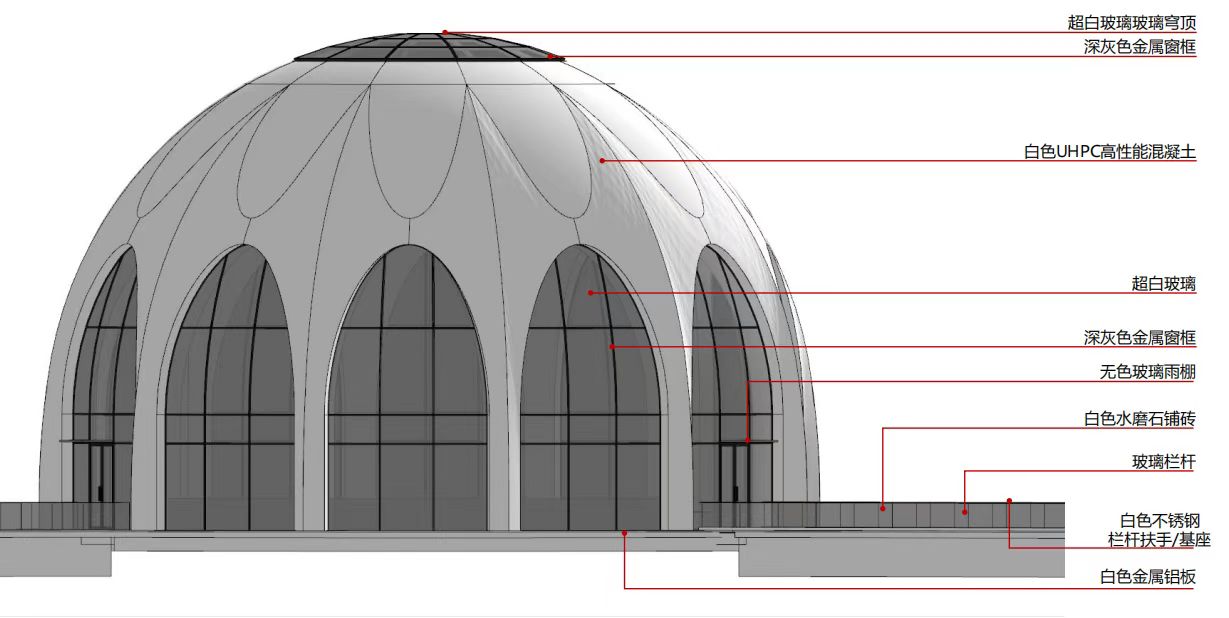 天津泰達(dá)時(shí)尚廣場(chǎng)UHPC幕墻板項(xiàng)目