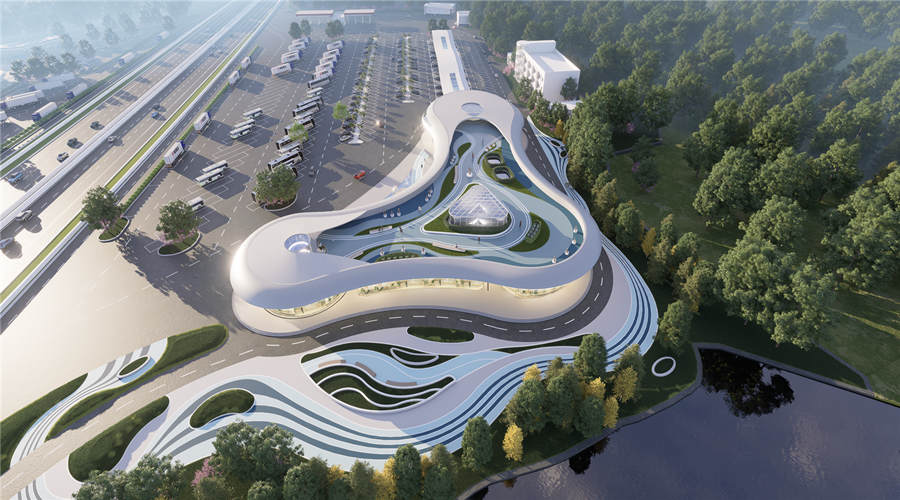 深圳沙田服務區GRC構件項目