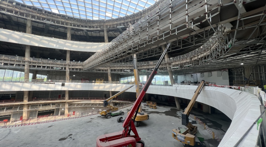 西安長(zhǎng)安云GRG中庭攔河 西安長(zhǎng)安云GRG中庭攔河