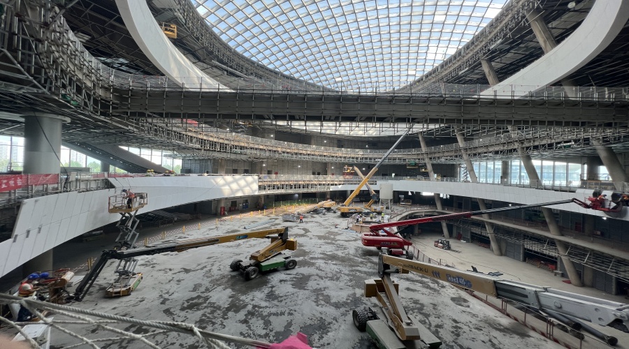 西安長(zhǎng)安云GRG中庭攔河 西安長(zhǎng)安云GRG中庭攔河