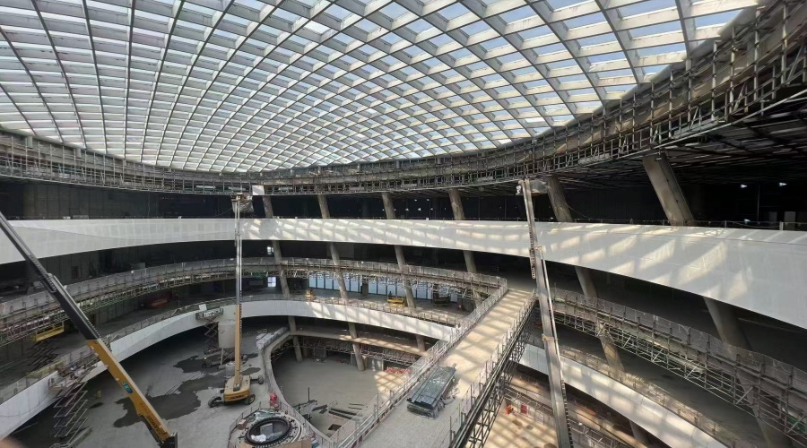 西安長(zhǎng)安云GRG中庭攔河 西安長(zhǎng)安云GRG中庭攔河