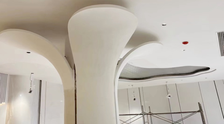 GRG花瓣柱子造型 GRG花瓣柱子造型