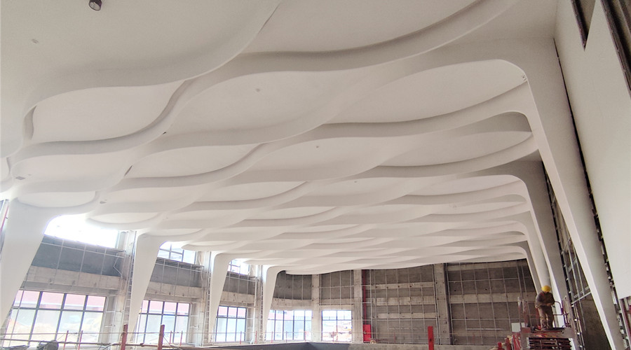 GRG材料安裝過程 GRG材料安裝過程