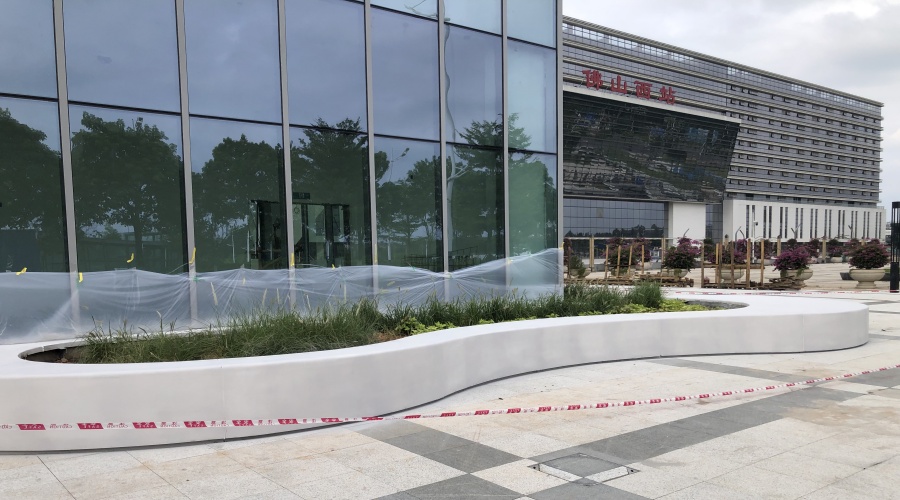 佛山云智匯GRC花池坐凳項目