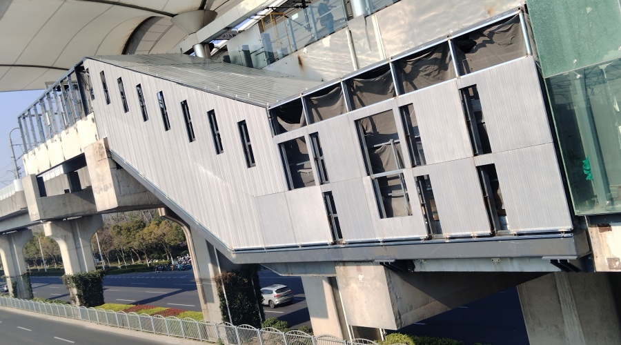 上海外南站UHPC肌理板工程案例