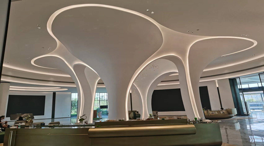 GRG構件裝飾效果