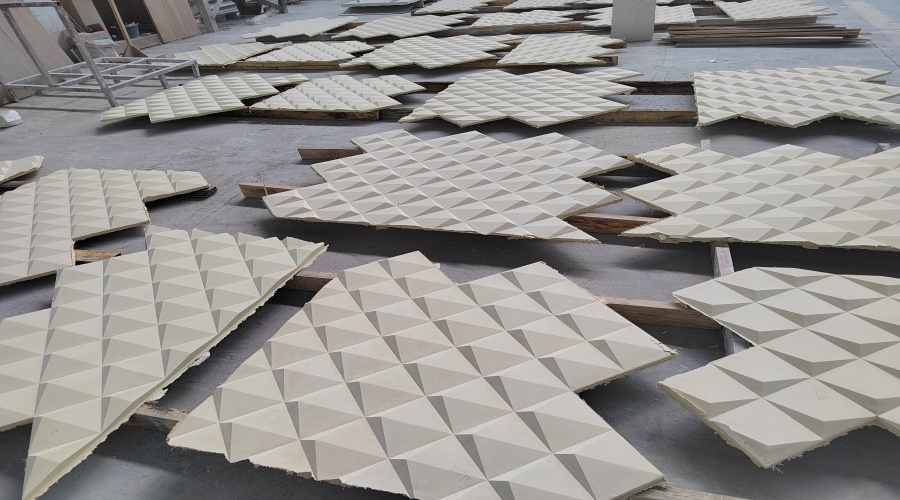 南京GRC菱形板造型的工程案例