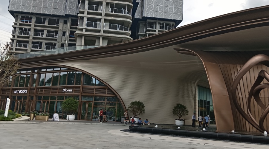 UHPC構(gòu)件裝飾效果