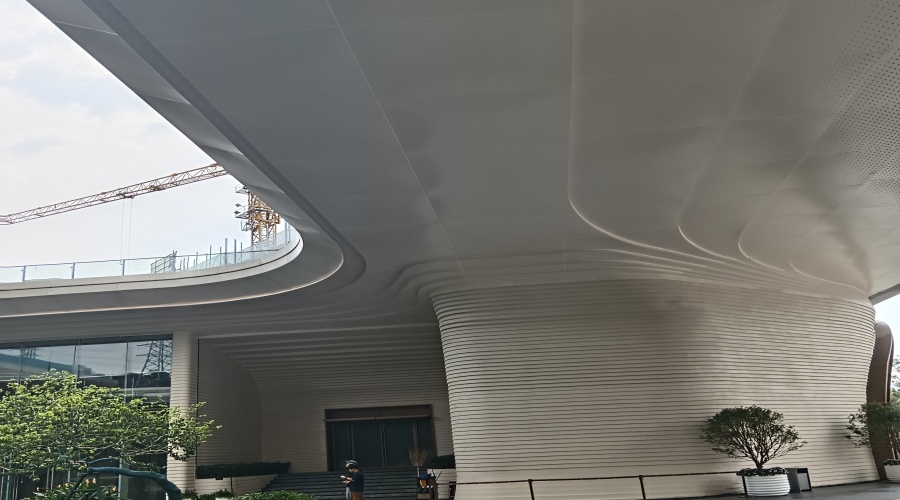 UHPC構(gòu)件裝飾效果