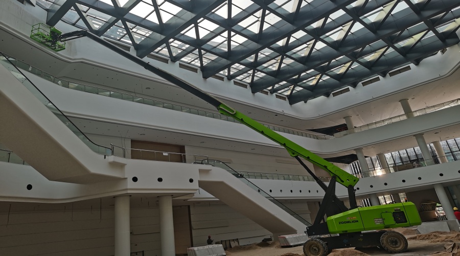 清遠科技館GRG攔河造型 清遠科技館GRG攔河造型