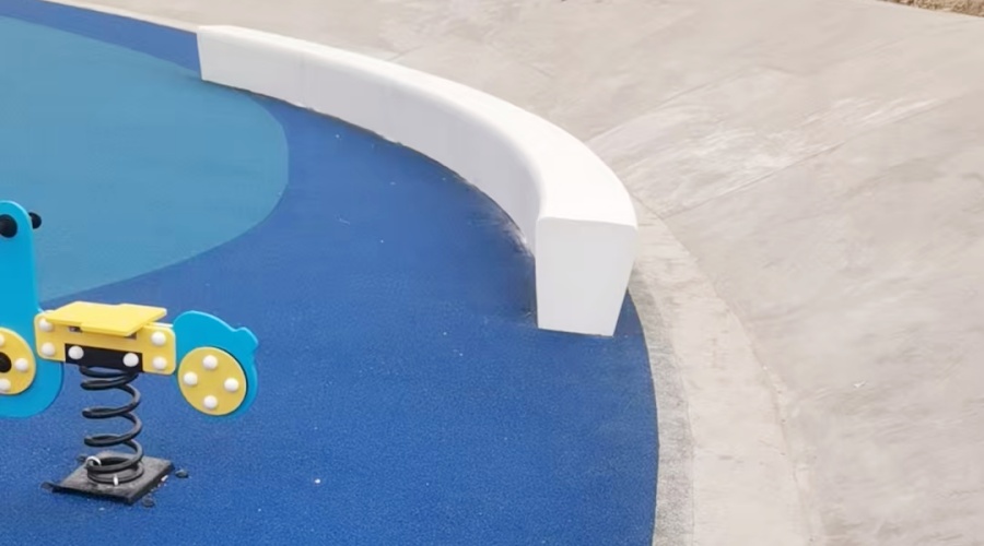 新疆體育公園GRC坐凳樹池造型工程案例