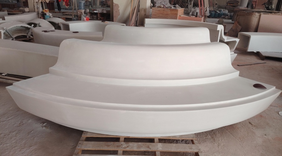 福建紫陽隱翠公館UHPC坐凳